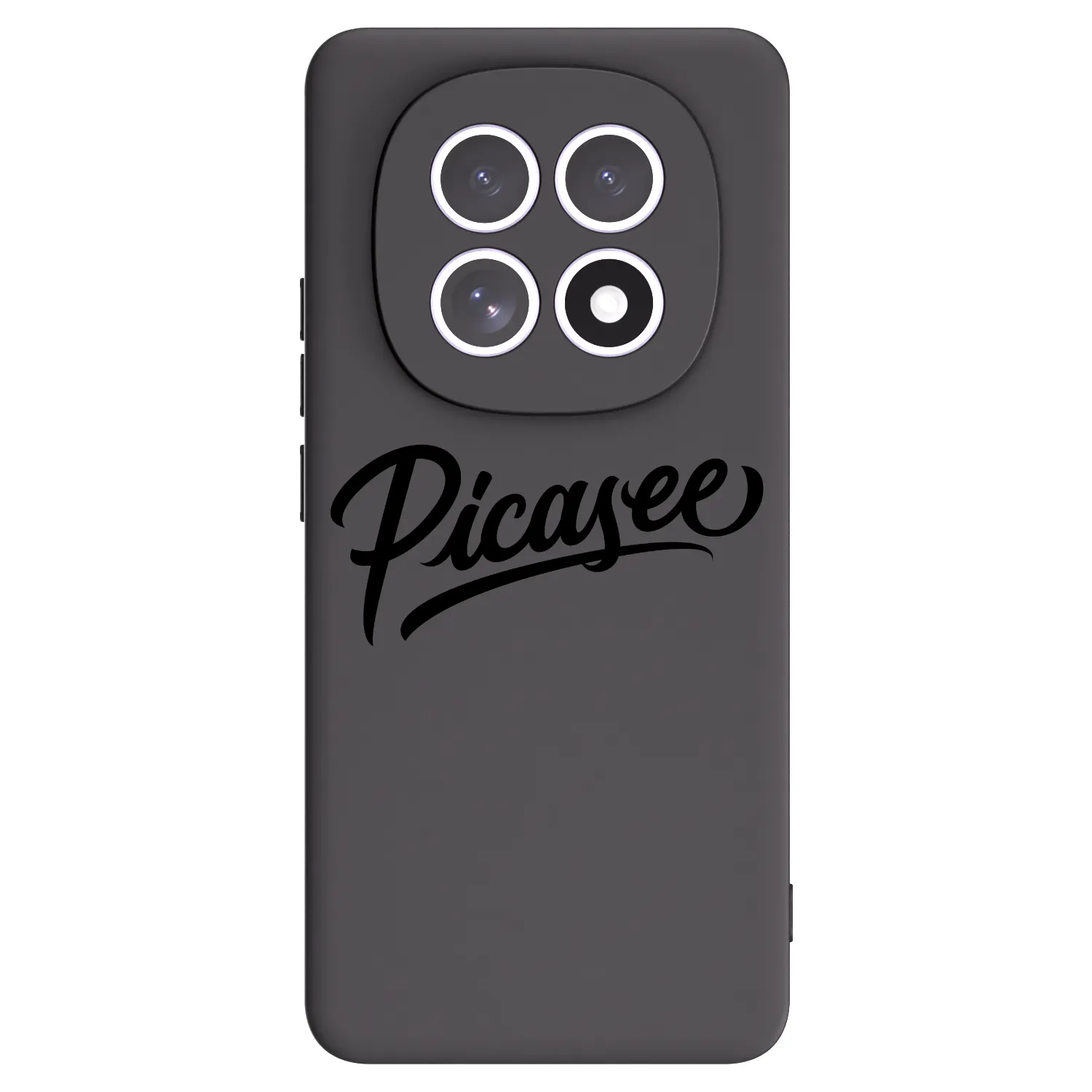 Picasee Μαύρη θήκη σιλικόνης για Xiaomi Redmi Note 15 - Picasee - old logo - black