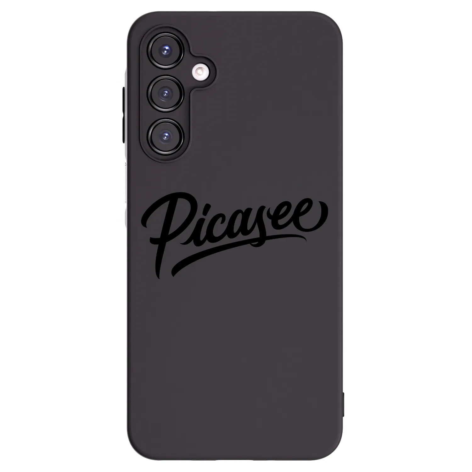 Picasee Μαύρη θήκη σιλικόνης για Samsung Galaxy A16 4G - Picasee - old logo - black