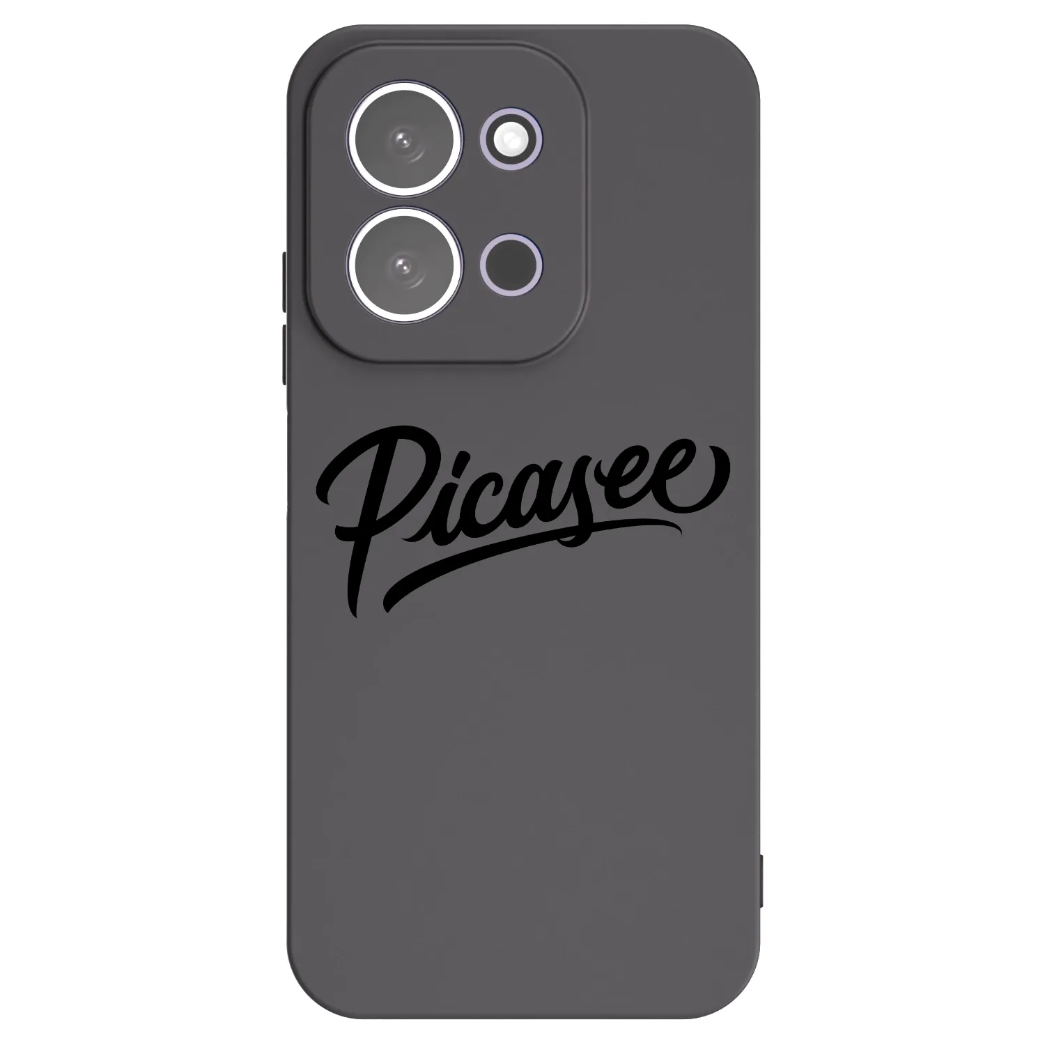 Picasee Μαύρη θήκη σιλικόνης για Xiaomi Redmi 15C 5G - Picasee - old logo - black