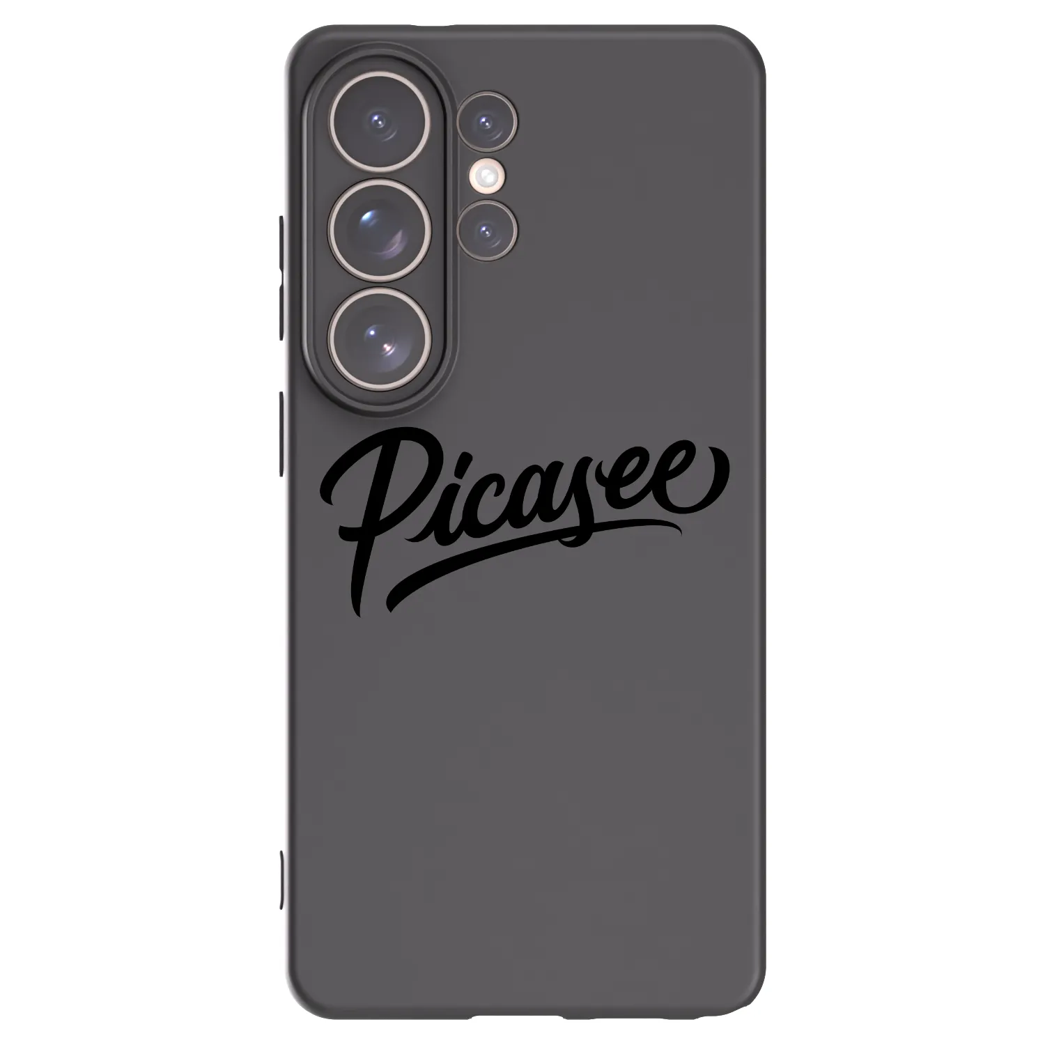 Picasee Μαύρη θήκη σιλικόνης για Samsung Galaxy S26 Ultra - Picasee - old logo - black