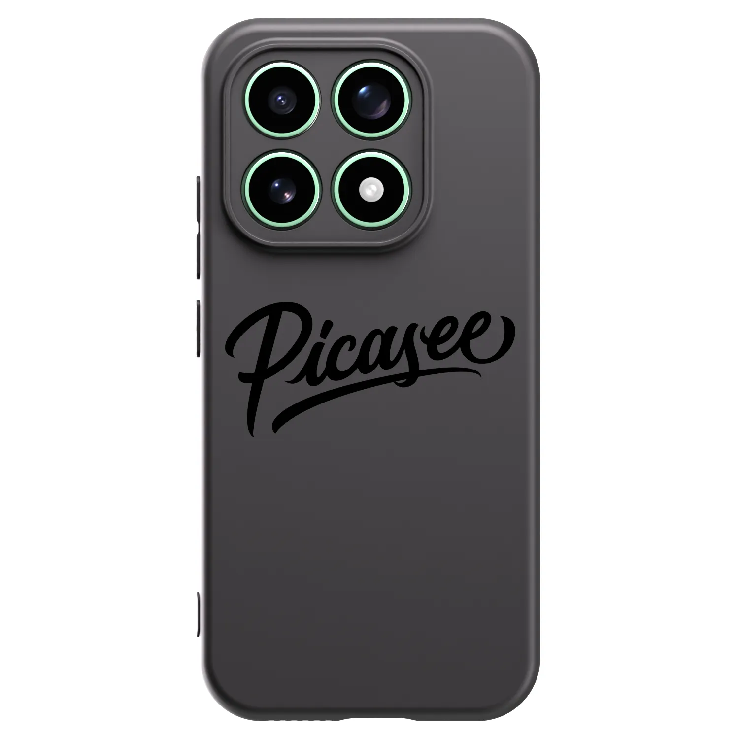 Picasee Μαύρη θήκη σιλικόνης για Xiaomi 17 - Picasee - old logo - black