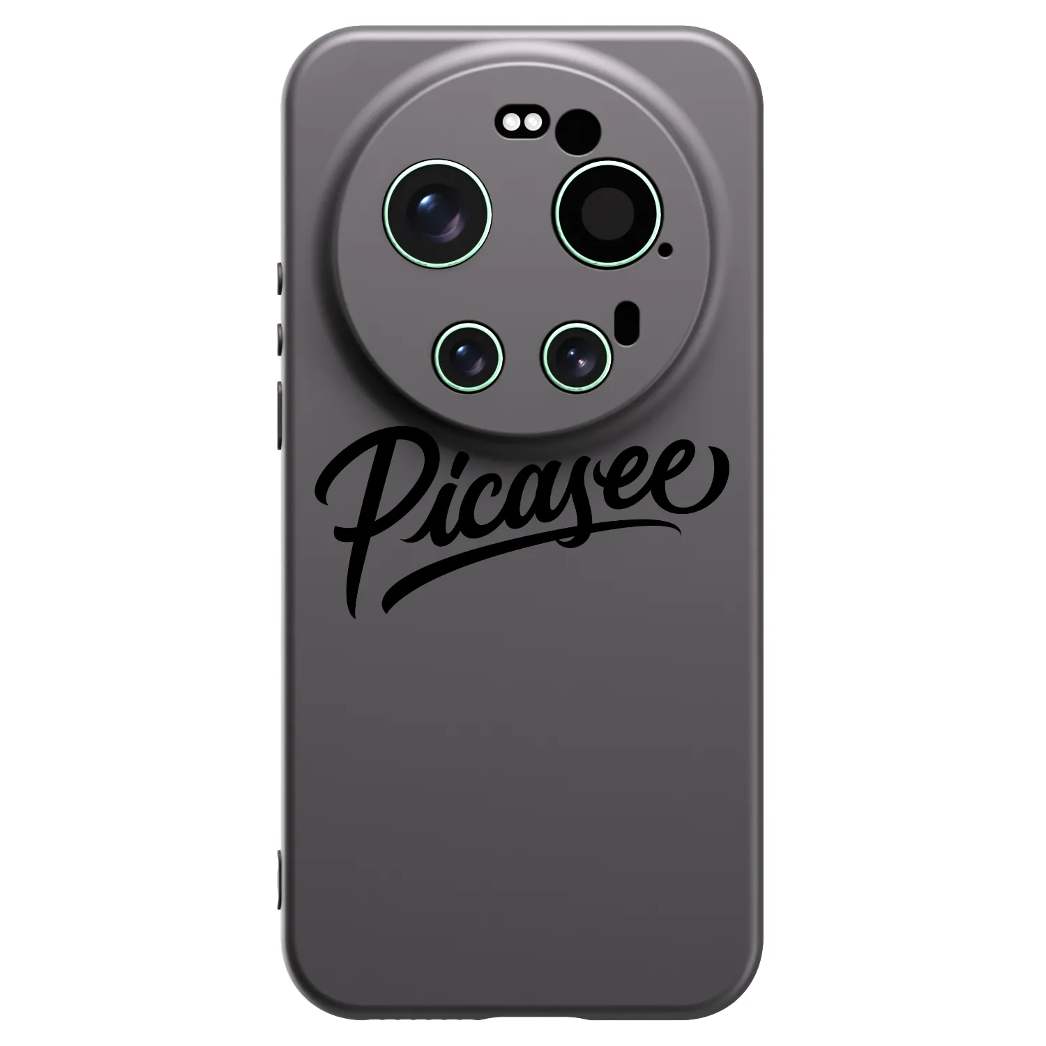 Picasee Μαύρη θήκη σιλικόνης για Xiaomi 17 Ultra - Picasee - old logo - black