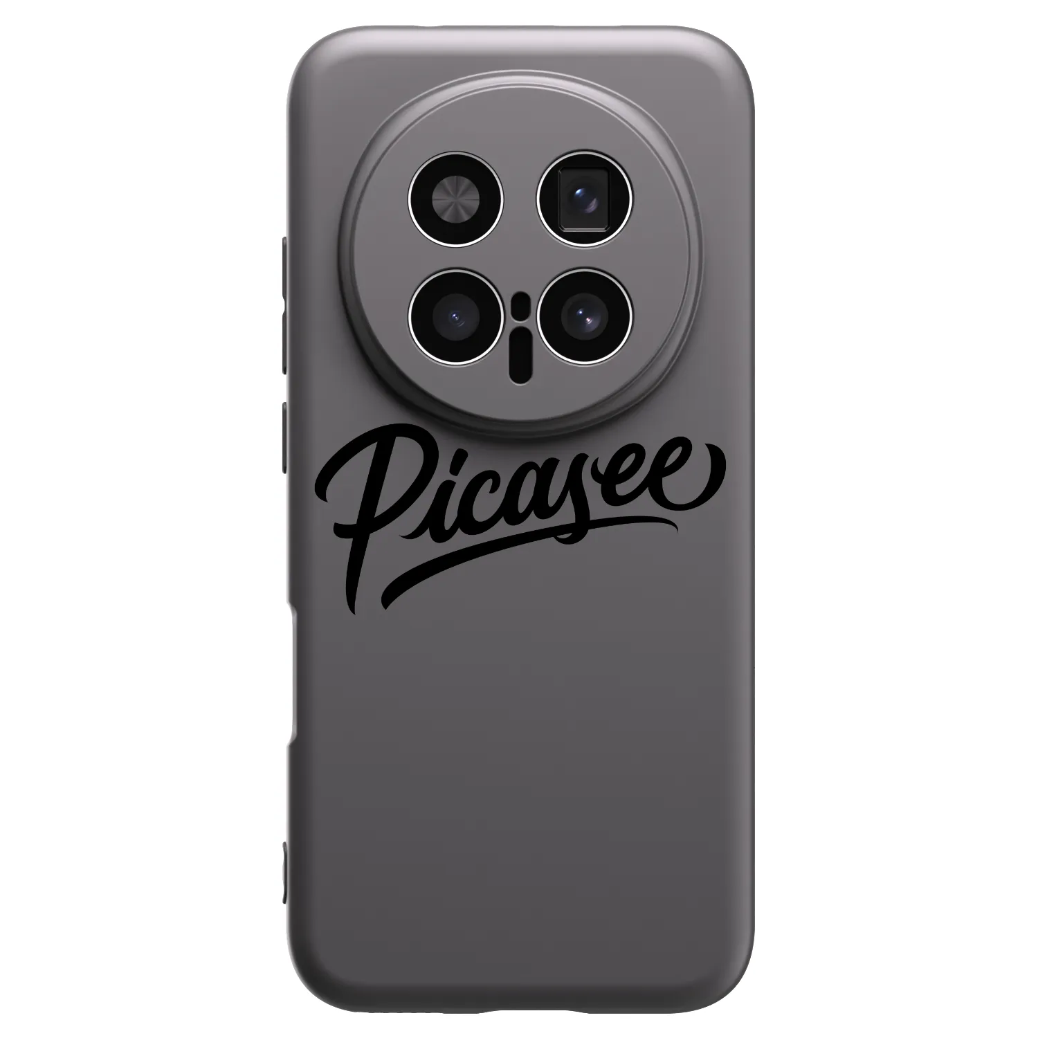 Picasee Μαύρη θήκη σιλικόνης για Honor Magic8 Pro 5G - Picasee - old logo - black