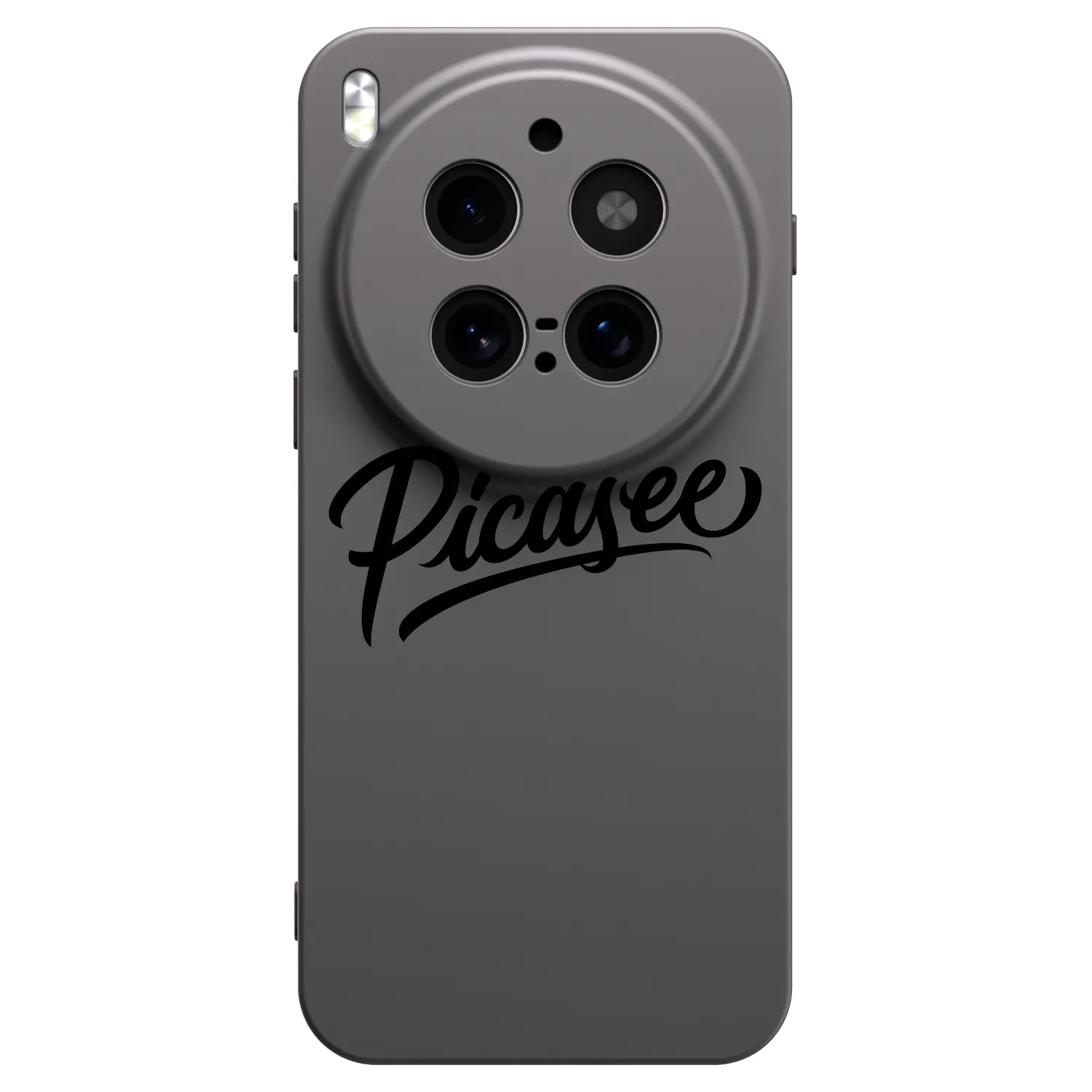 Picasee Μαύρη θήκη σιλικόνης για Vivo X300 Pro - Picasee - old logo - black