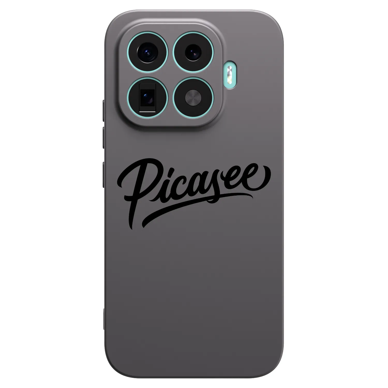 Picasee Μαύρη θήκη σιλικόνης για Xiaomi 17T - Picasee - old logo - black