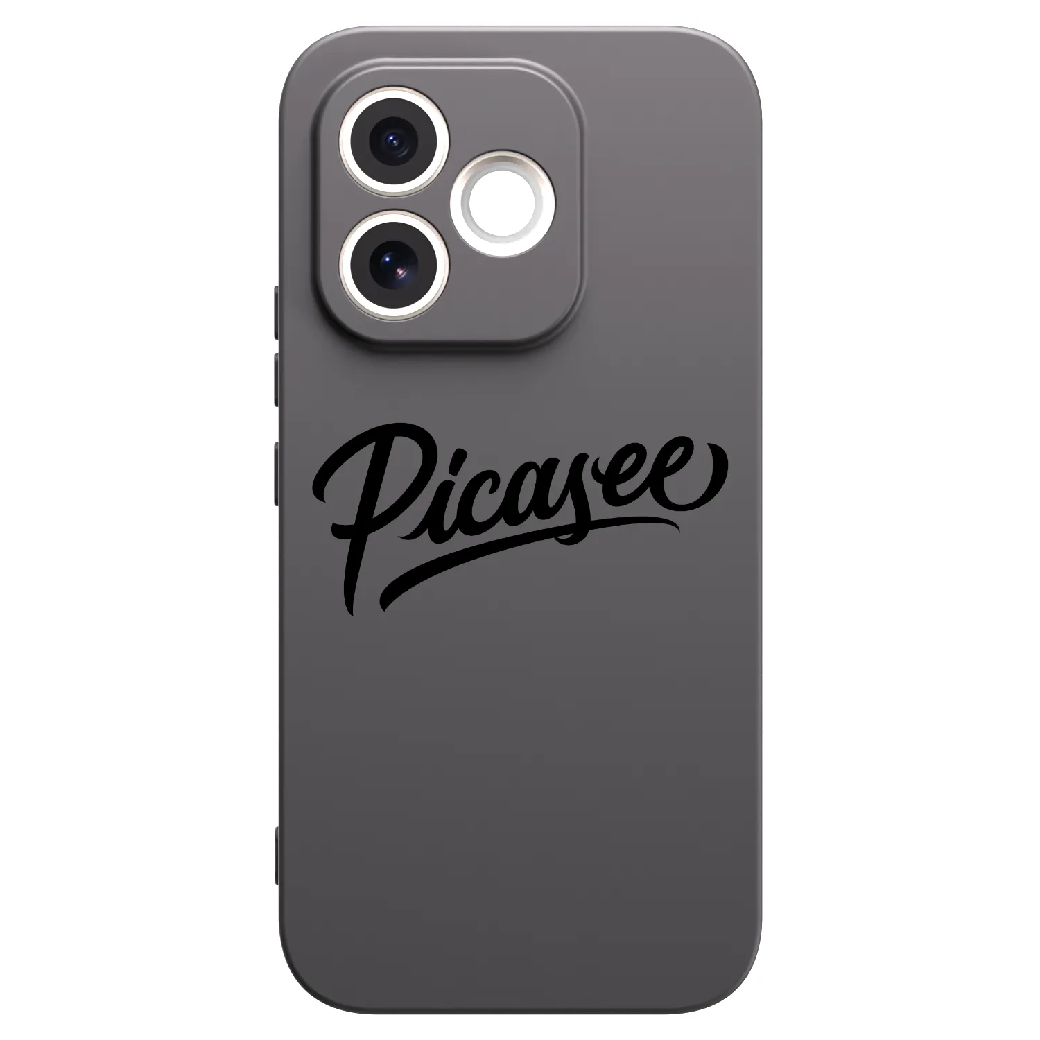 Picasee Μαύρη θήκη σιλικόνης για Honor 600 Lite - Picasee - old logo - black