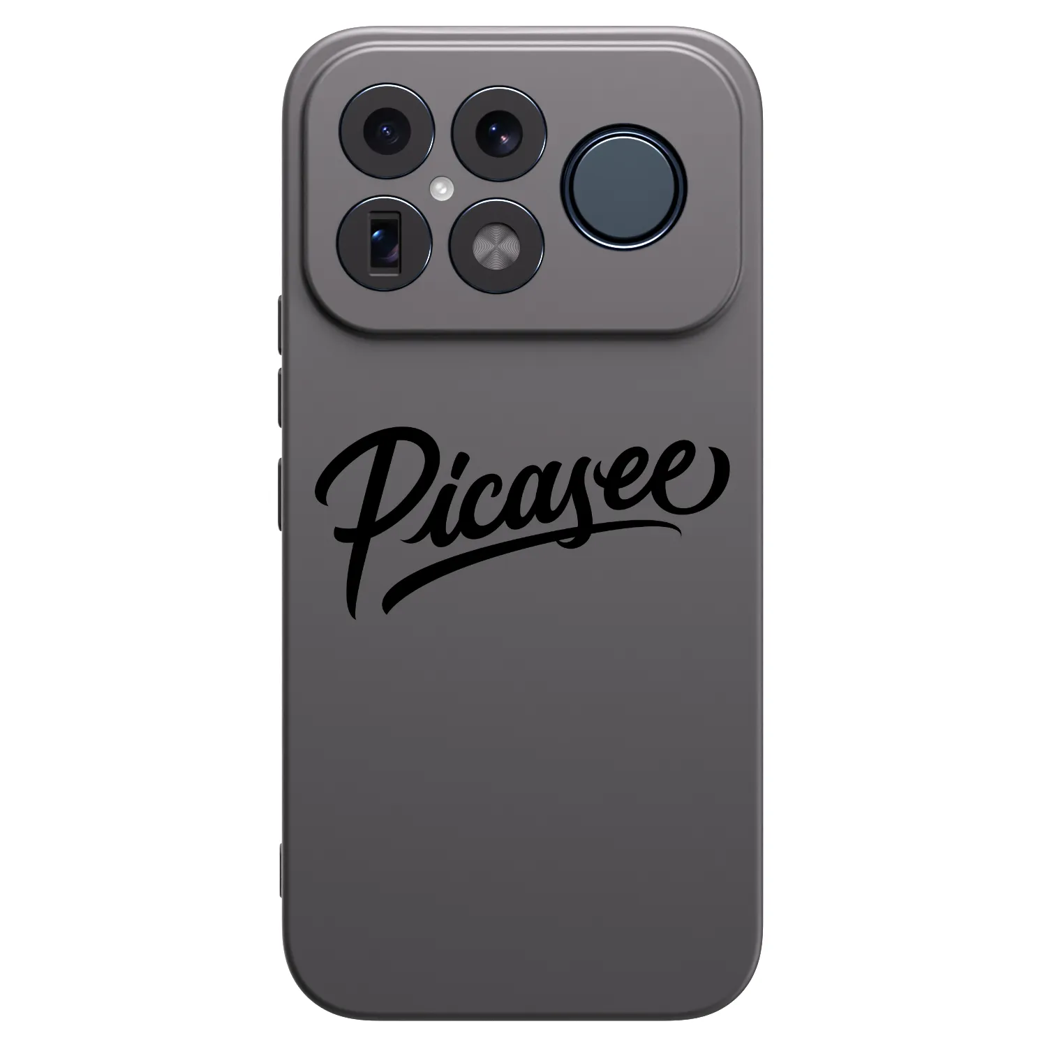 Picasee Μαύρη θήκη σιλικόνης για Xiaomi Poco F8 Ultra - Picasee - old logo - black