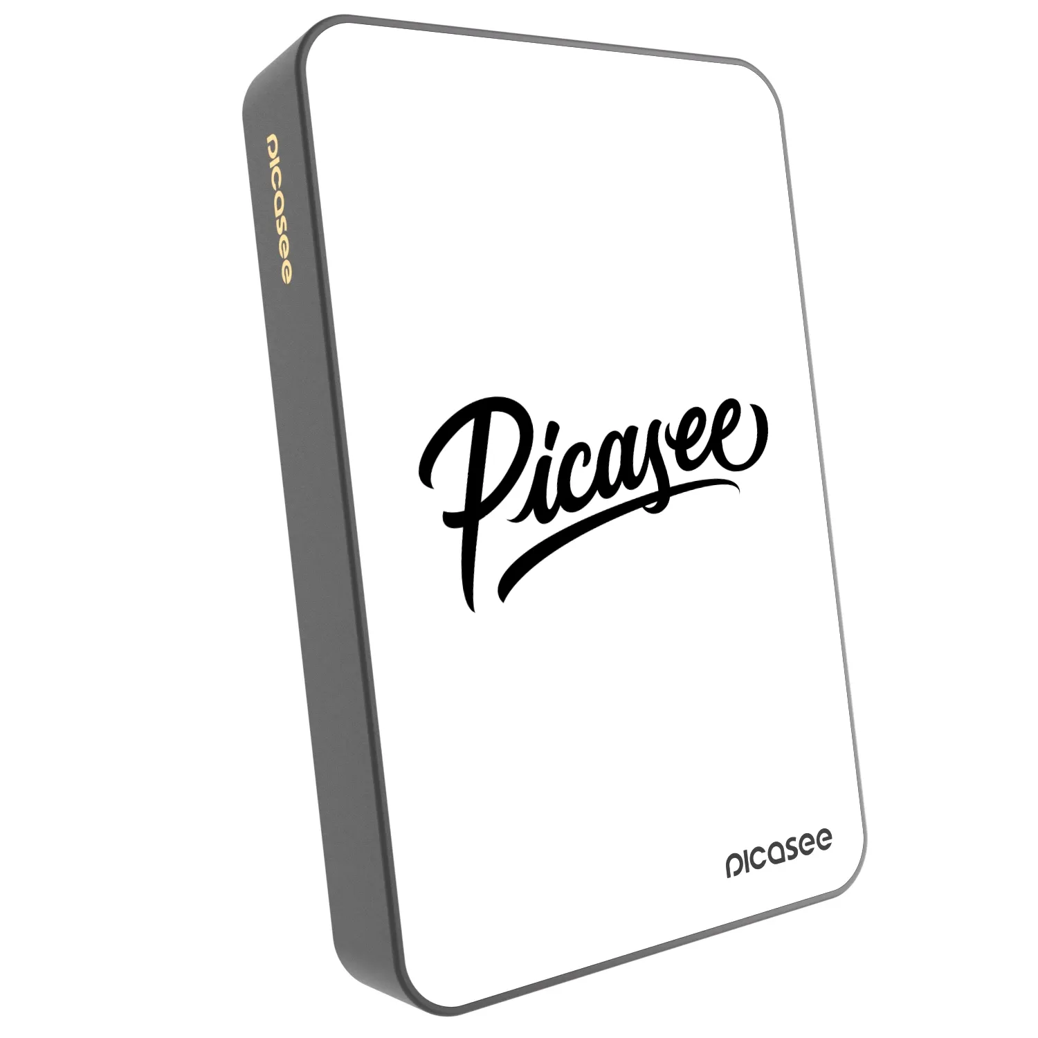 Picasee Powerbank με MagSafe 10 000 mAh Γκρί - Picasee - old logo - black