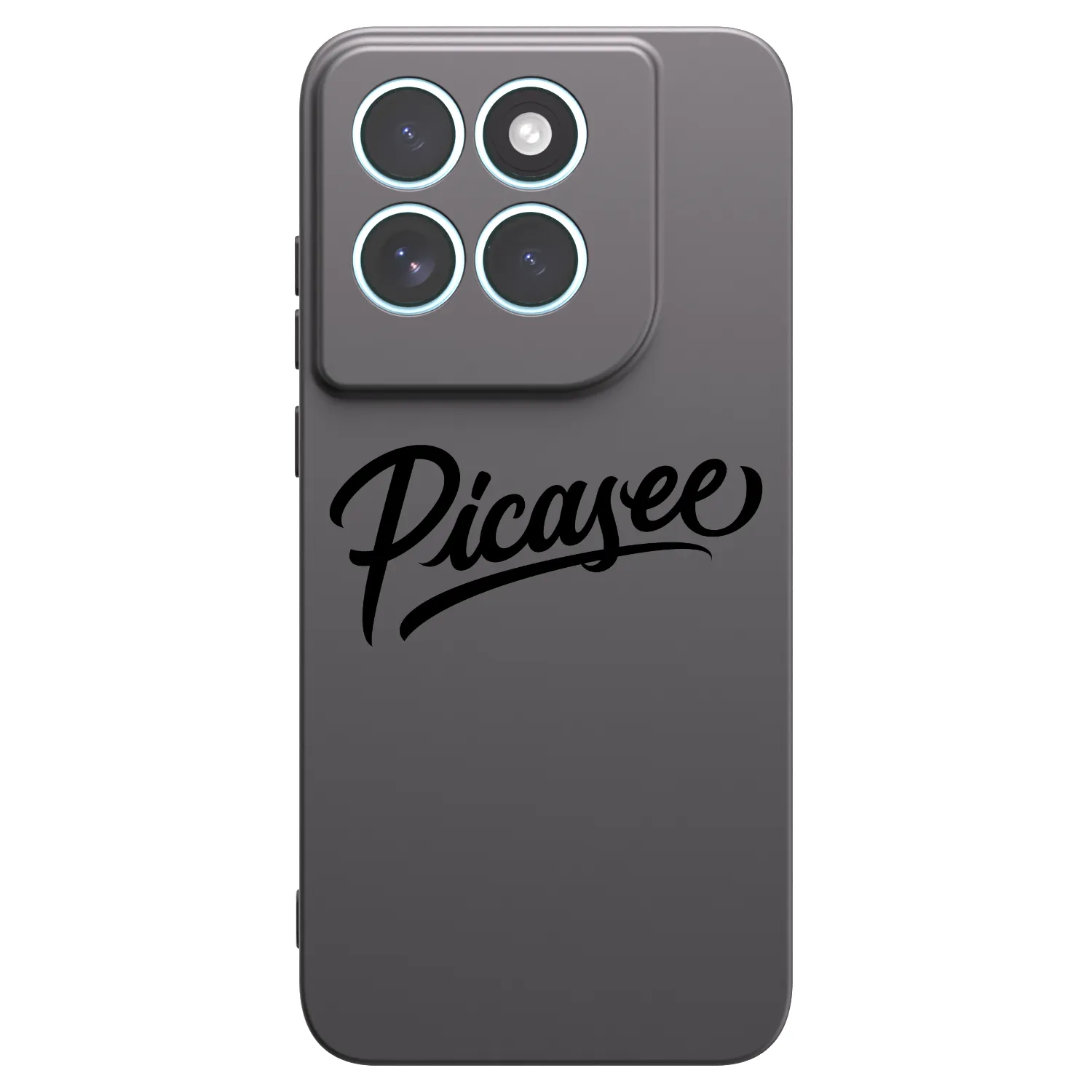 Picasee Μαύρη θήκη σιλικόνης για Motorola Edge 70 Fusion - Picasee - old logo - black