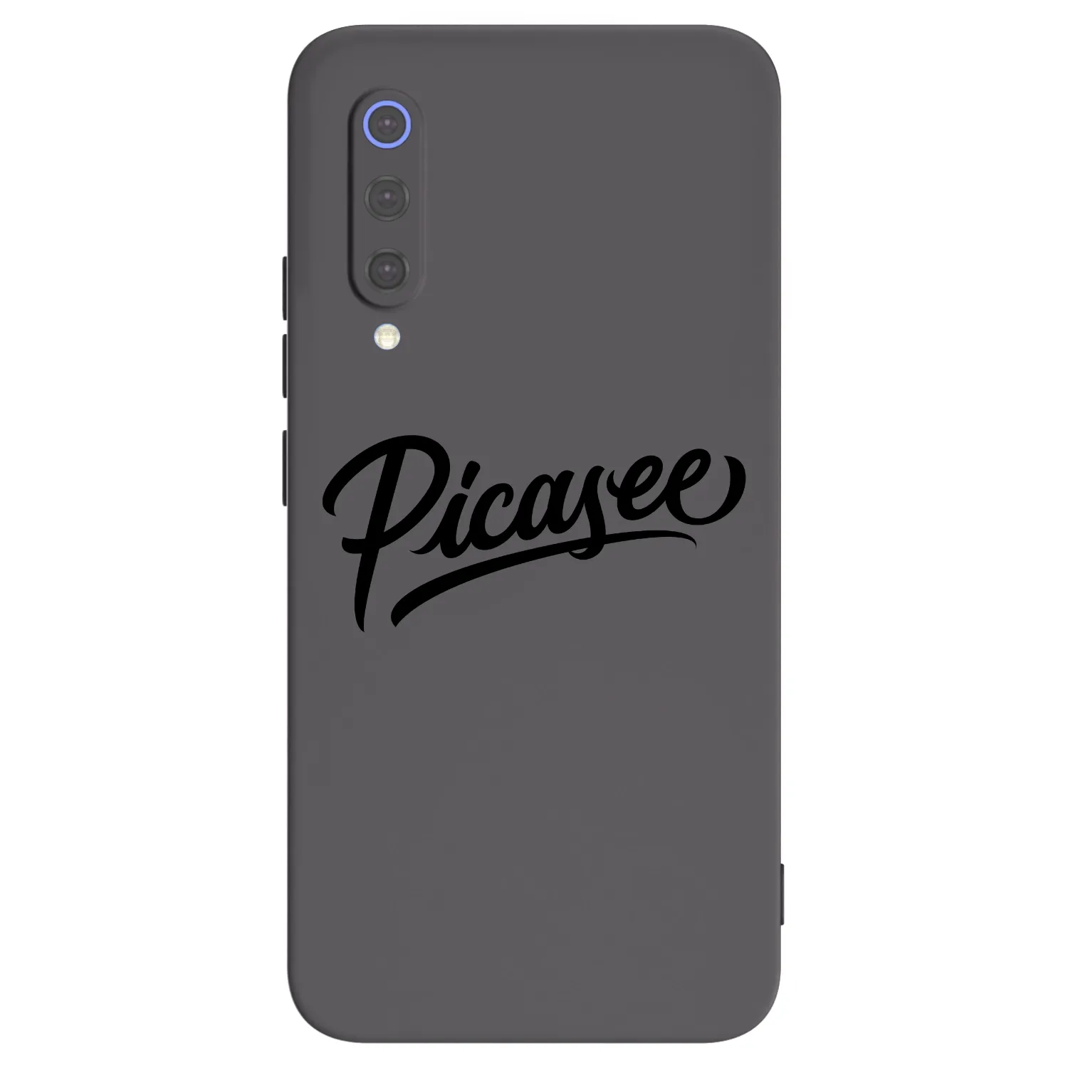 Picasee Μαύρη θήκη σιλικόνης για Xiaomi Mi 9 SE - Picasee - old logo - black