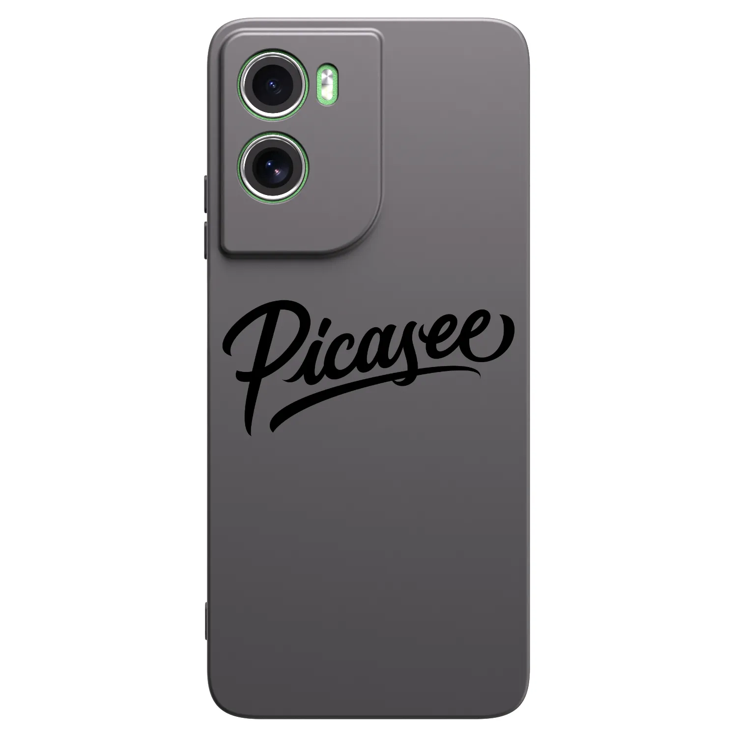 Picasee Μαύρη θήκη σιλικόνης για Motorola Moto G06 - Picasee - old logo - black
