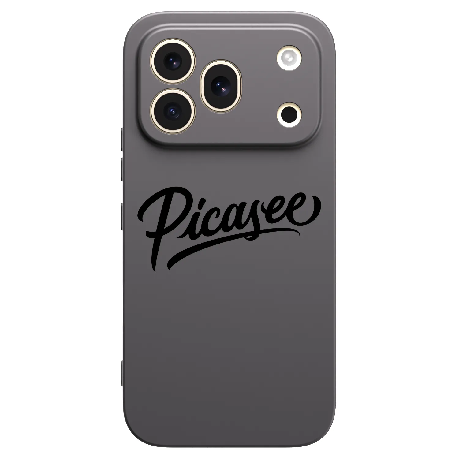 Picasee Μαύρη θήκη σιλικόνης για Honor 600 Pro - Picasee - old logo - black