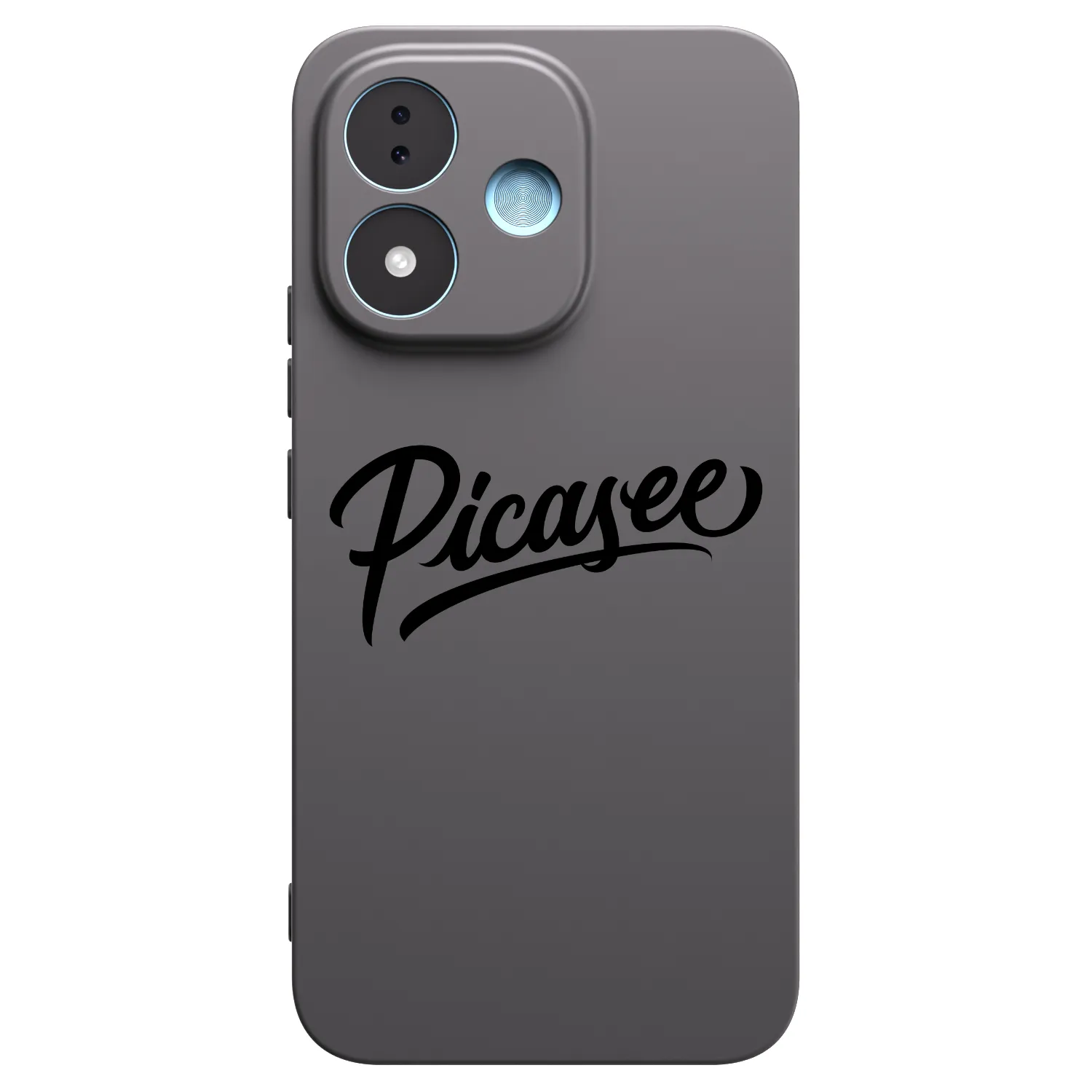 Picasee Μαύρη θήκη σιλικόνης για Xiaomi Redmi Note 17 5G - Picasee - old logo - black