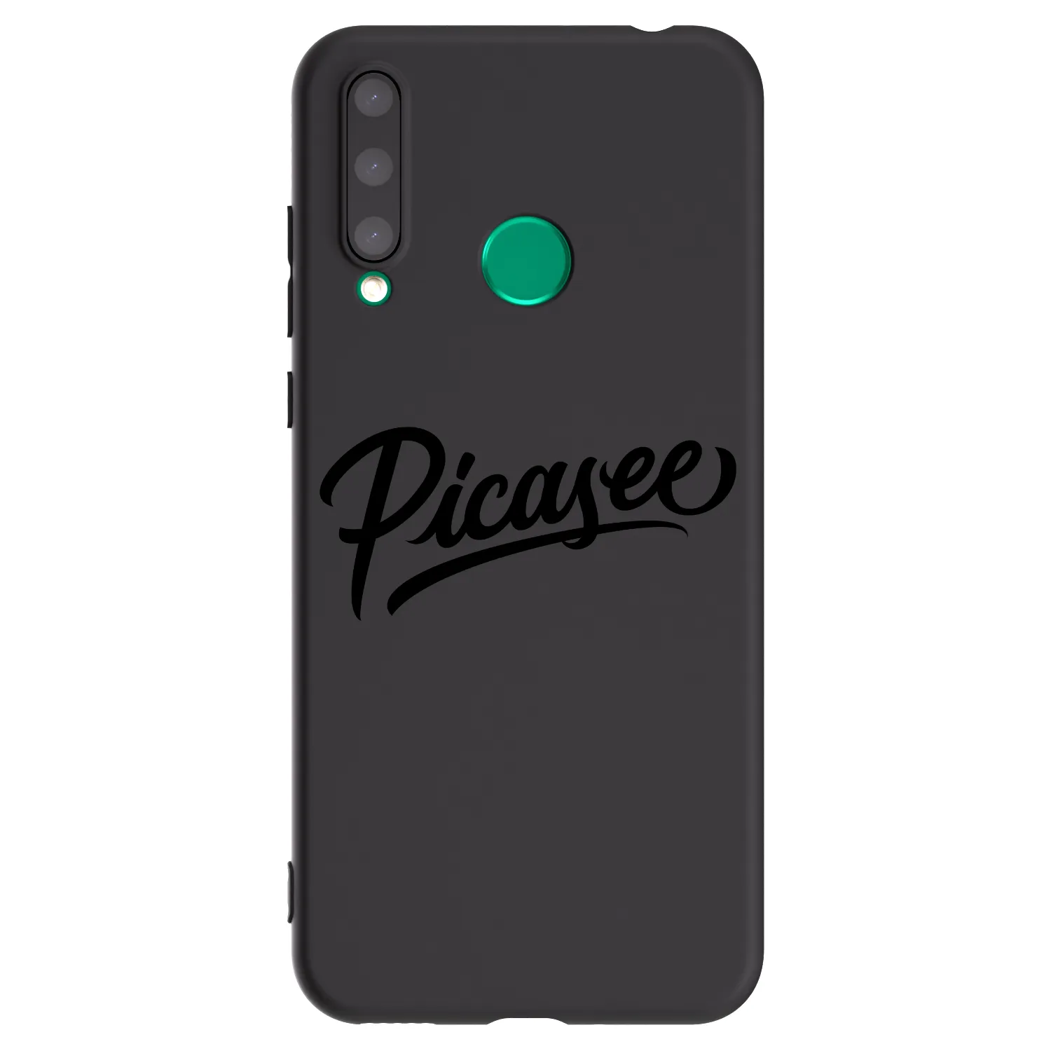Picasee Μαύρη θήκη σιλικόνης για Honor 20 Lite - Picasee - old logo - black