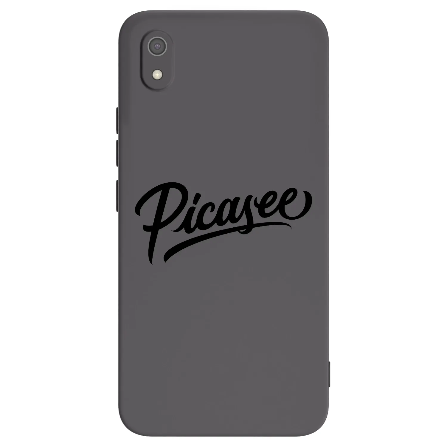 Picasee Μαύρη θήκη σιλικόνης για Xiaomi Redmi 7A - Picasee - old logo - black