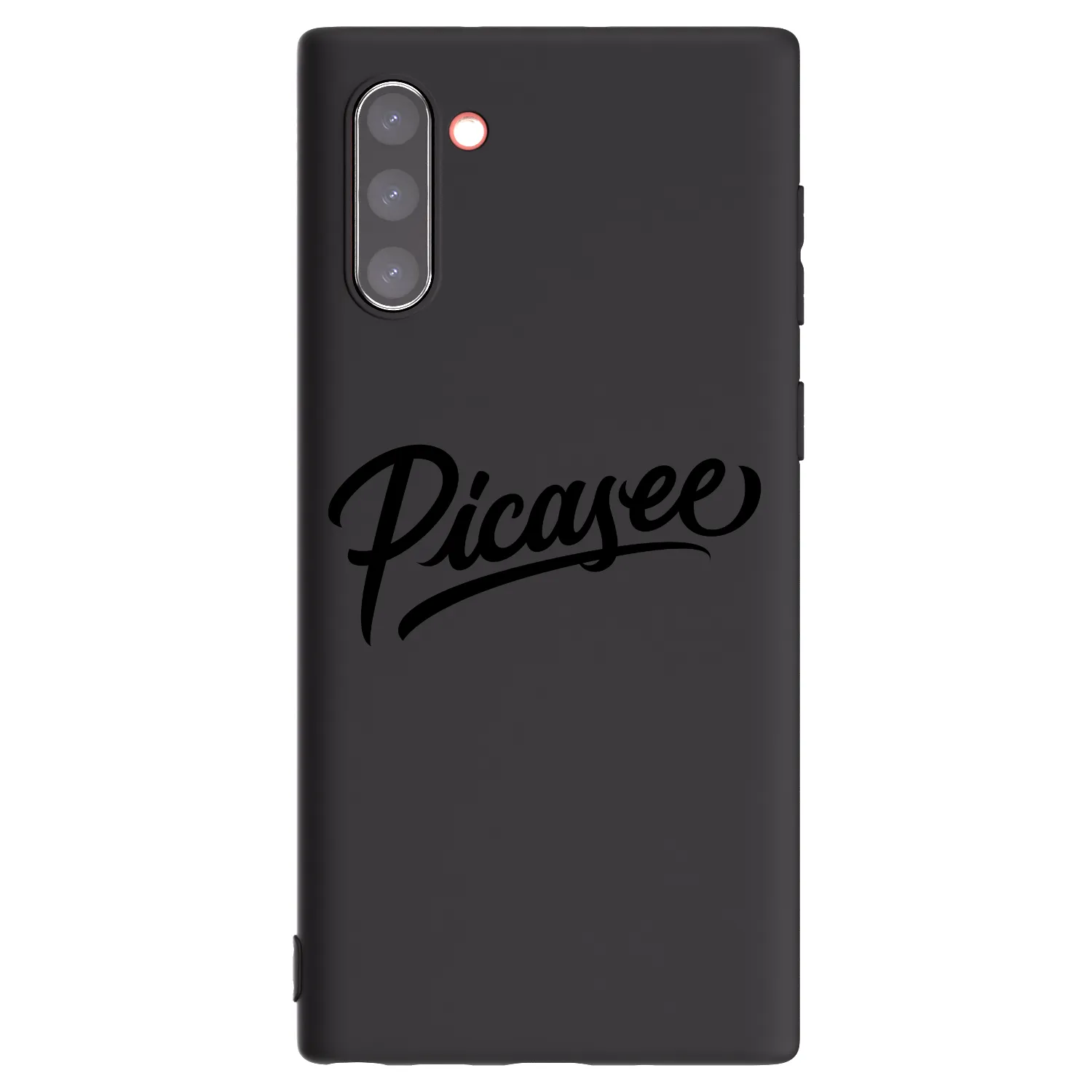 Picasee Μαύρη θήκη σιλικόνης για Samsung Galaxy Note 10 N970F - Picasee - old logo - black