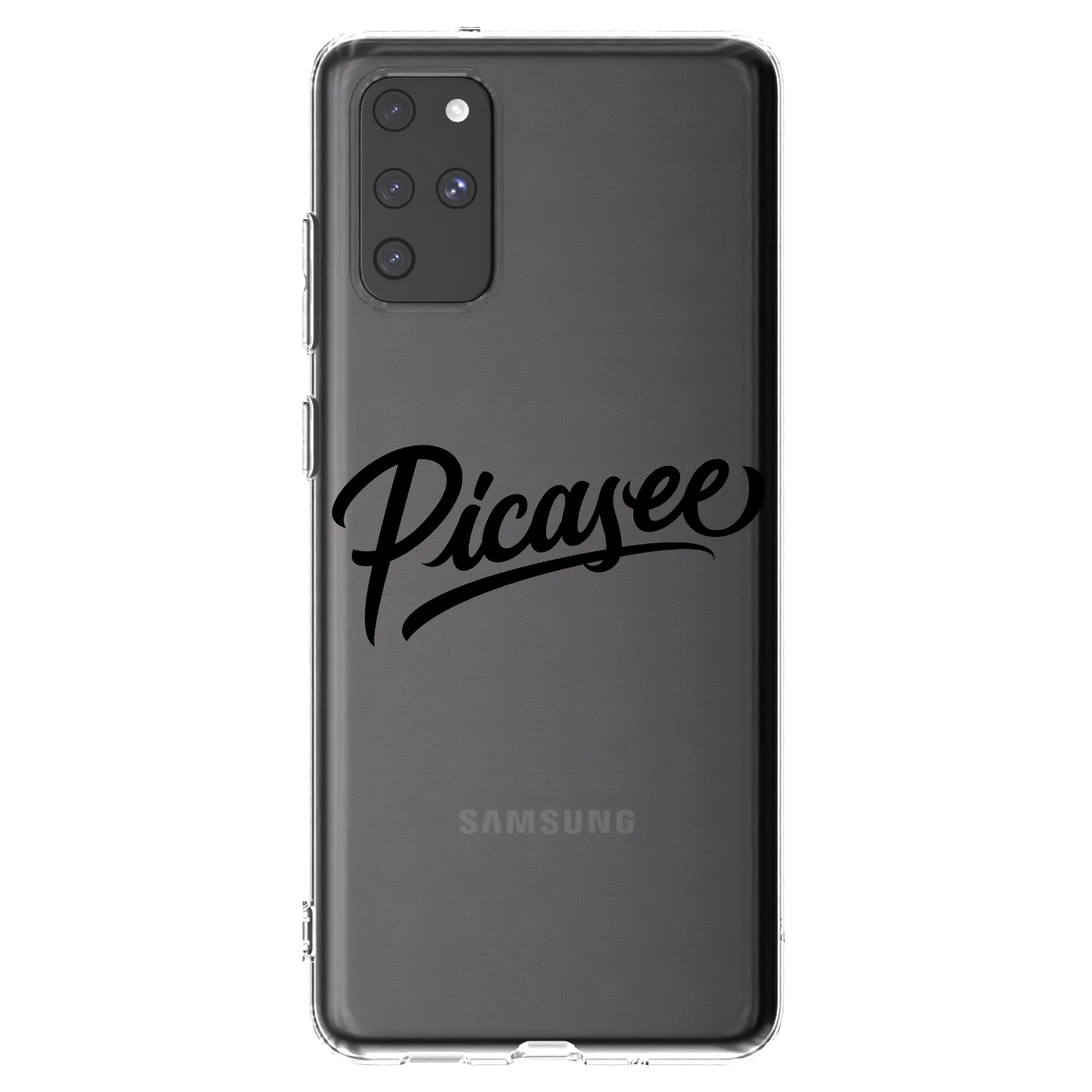 Picasee διαφανής θήκη σιλικόνης Samsung Galaxy S20+ G985F - Picasee - old logo - black