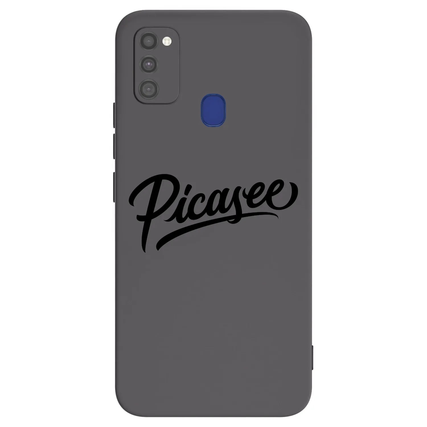 Picasee Μαύρη θήκη σιλικόνης για Samsung Galaxy M21 M215F - Picasee - old logo - black