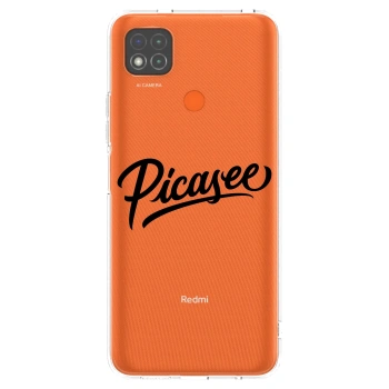 Picasee διαφανής θήκη σιλικόνης Xiaomi Redmi 9C - Picasee - old logo - black