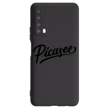 Picasee Μαύρη θήκη σιλικόνης για Huawei P Smart 2021 - Picasee - old logo - black