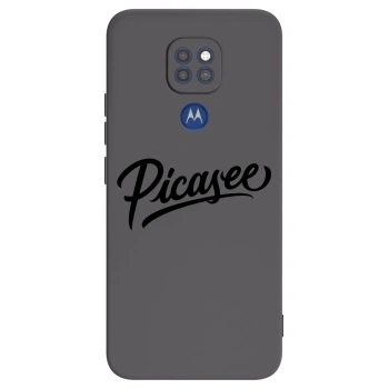 Θήκη για Motorola Moto G9 Play - Picasee - old logo - black