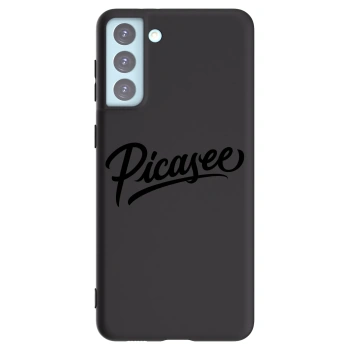 Picasee Μαύρη θήκη σιλικόνης για Samsung Galaxy S21+ 5G G996F - Picasee - old logo - black