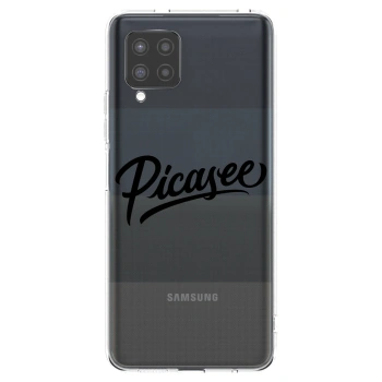 Picasee διαφανής θήκη σιλικόνης Samsung Galaxy A42 A426B - Picasee - old logo - black
