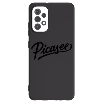 Picasee Μαύρη θήκη σιλικόνης για Samsung Galaxy A32 5G A326B - Picasee - old logo - black