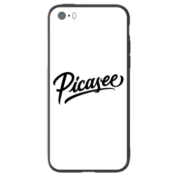 Θήκη για Apple iPhone 5/5S/SE - Picasee - old logo - black