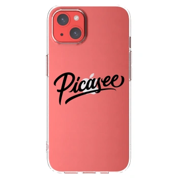 Picasee διαφανής θήκη σιλικόνης Apple iPhone 13 - Picasee - old logo - black
