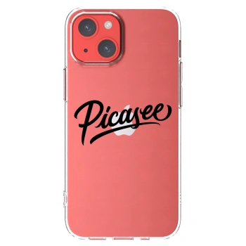 Picasee διαφανής θήκη σιλικόνης Apple iPhone 13 mini - Picasee - old logo - black