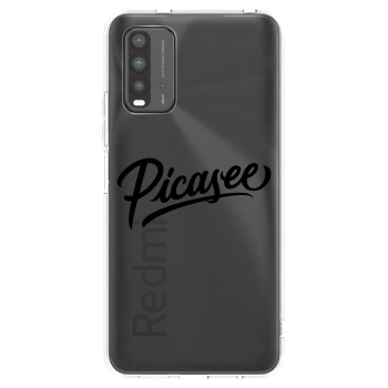 Picasee διαφανής θήκη σιλικόνης Xiaomi Redmi 9T - Picasee - old logo - black