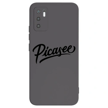 Picasee Μαύρη θήκη σιλικόνης για Xiaomi Redmi Note 10 5G - Picasee - old logo - black