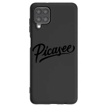 Picasee Μαύρη θήκη σιλικόνης για Samsung Galaxy M12 M127F - Picasee - old logo - black