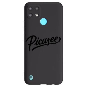 Θήκη για Realme C21 - Picasee - old logo - black