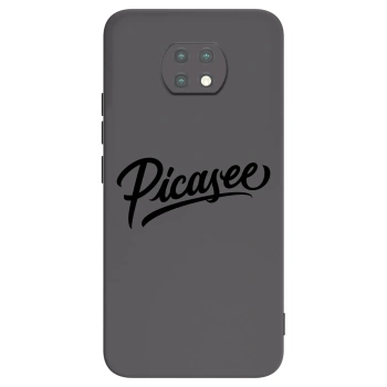 Picasee Μαύρη θήκη σιλικόνης για Xiaomi Redmi Note 9T - Picasee - old logo - black