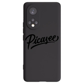 Picasee Μαύρη θήκη σιλικόνης για Honor 50 5G - Picasee - old logo - black