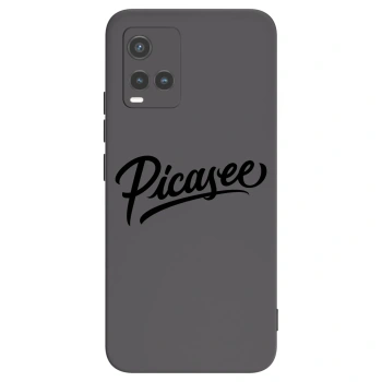 Picasee Μαύρη θήκη σιλικόνης για Vivo Y33s - Picasee - old logo - black