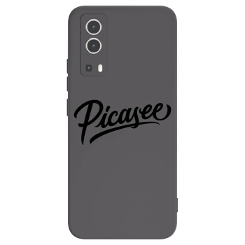 Picasee Μαύρη θήκη σιλικόνης για Vivo Y72 5G - Picasee - old logo - black