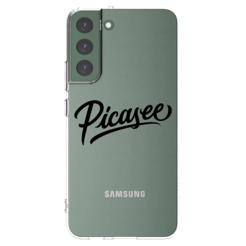 Picasee διαφανής θήκη σιλικόνης Samsung Galaxy S22+ 5G - Picasee - old logo - black