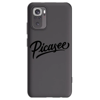 Picasee Μαύρη θήκη σιλικόνης για Xiaomi Redmi Note 11S 4G - Picasee - old logo - black