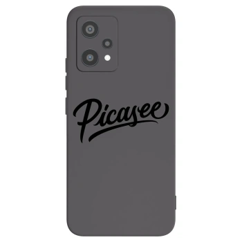 Picasee Μαύρη θήκη σιλικόνης για Realme 9 Pro 5G - Picasee - old logo - black