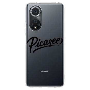 Picasee διαφανής θήκη σιλικόνης Huawei Nova 9 SE - Picasee - old logo - black