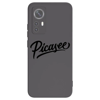 Picasee Μαύρη θήκη σιλικόνης για Xiaomi 12 - Picasee - old logo - black