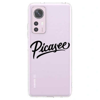 Picasee διαφανής θήκη σιλικόνης Xiaomi 12 - Picasee - old logo - black
