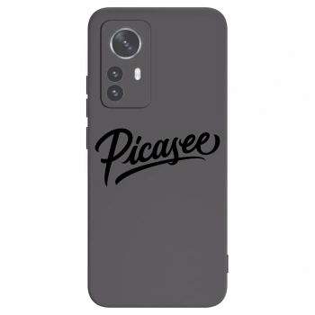 Picasee Μαύρη θήκη σιλικόνης για Xiaomi 12 Pro - Picasee - old logo - black