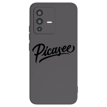 Picasee Μαύρη θήκη σιλικόνης για Vivo V23 5G - Picasee - old logo - black