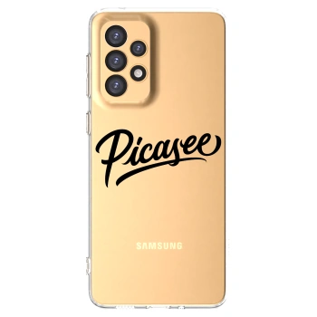 Picasee διαφανής θήκη σιλικόνης Samsung Galaxy A33 5G A336 - Picasee - old logo - black