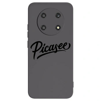 Picasee Μαύρη θήκη σιλικόνης για Honor Magic4 Lite 5G - Picasee - old logo - black