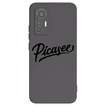 Picasee Μαύρη θήκη σιλικόνης για Xiaomi 12 Lite - Picasee - old logo - black